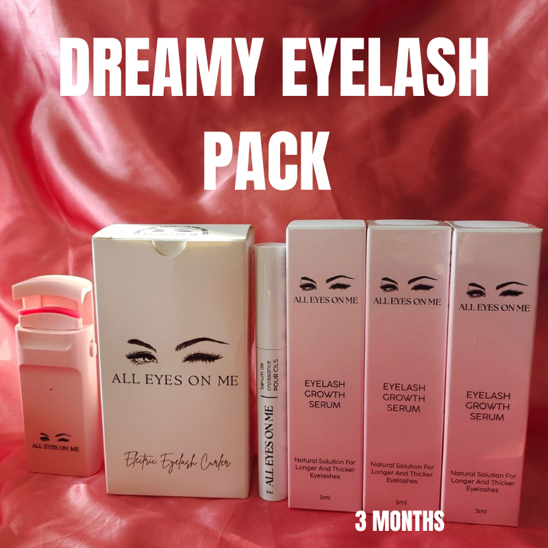 DREAMY EYELASH PACK (3months + 1 curler)